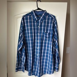 Chaps men’s plaid shirt. 2xb